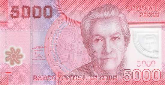 5000 Pesos 2011